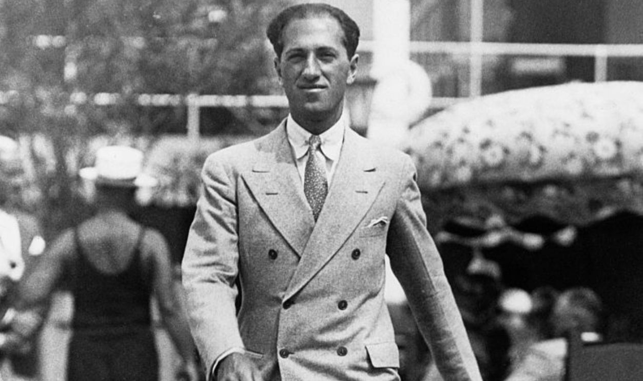(Original Caption) 3/5/32-Miami Beach, Florida: George Gershwin, composer, strolls in Miami Beach.