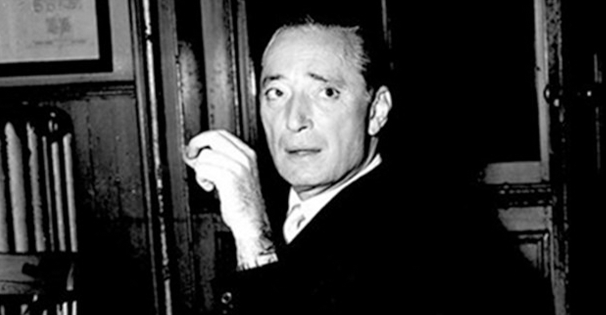 Black and white photo of Robert Harrison