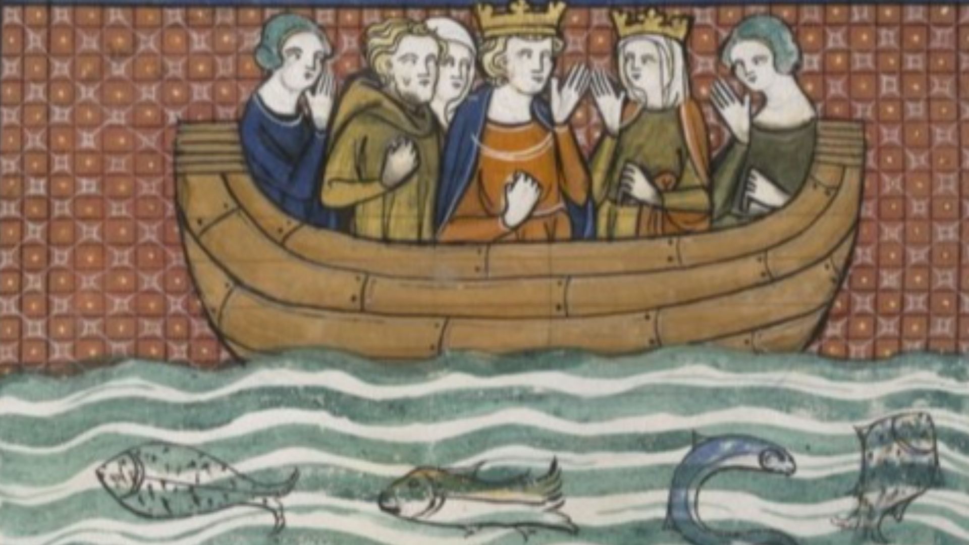 Richard Coeur de Lion naviguant