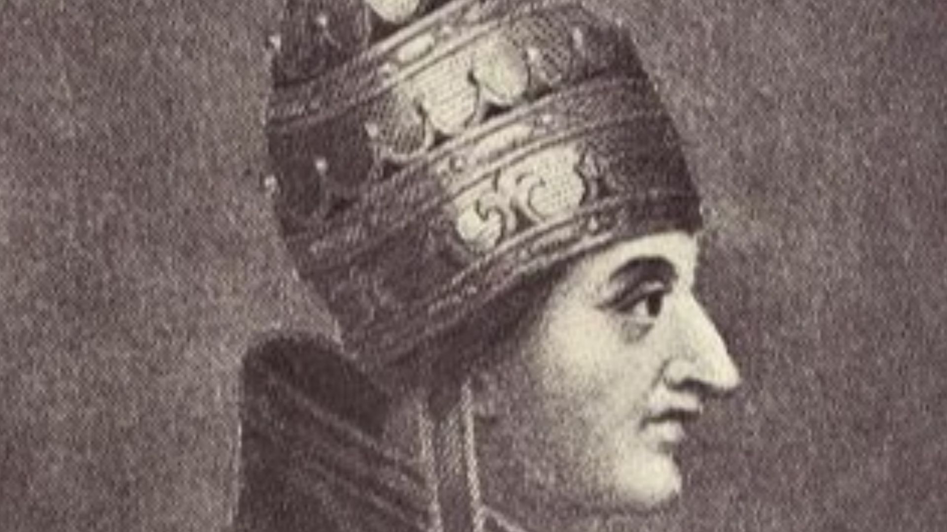 This illustration is from The Lives and Times of the Popes by Chevalier Artaud de Montor, New York: The Catholic Publication Society of America, 1911. It was originally published in 1842.