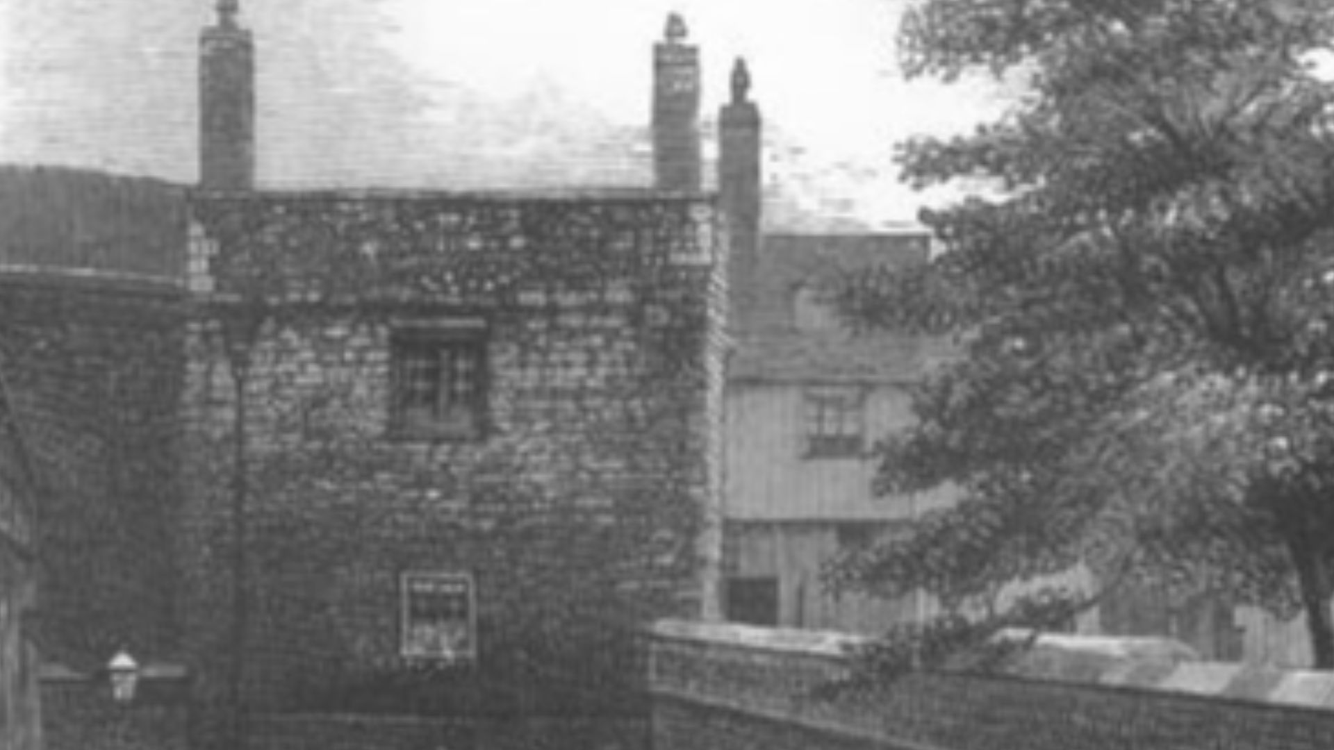 Tower of London: the Bloody Tower in 1871. From the book