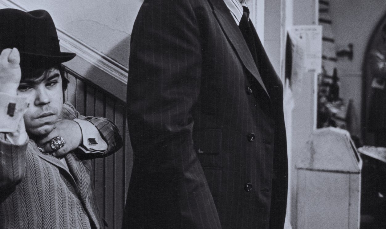 Gettyimages - 180541320, The Gang That Couldn't Shoot Straight Actors Herve Villechaize and Joe Santos, in a scene from the movie 'The Gang That Couldn't Shoot Straight', 1971.