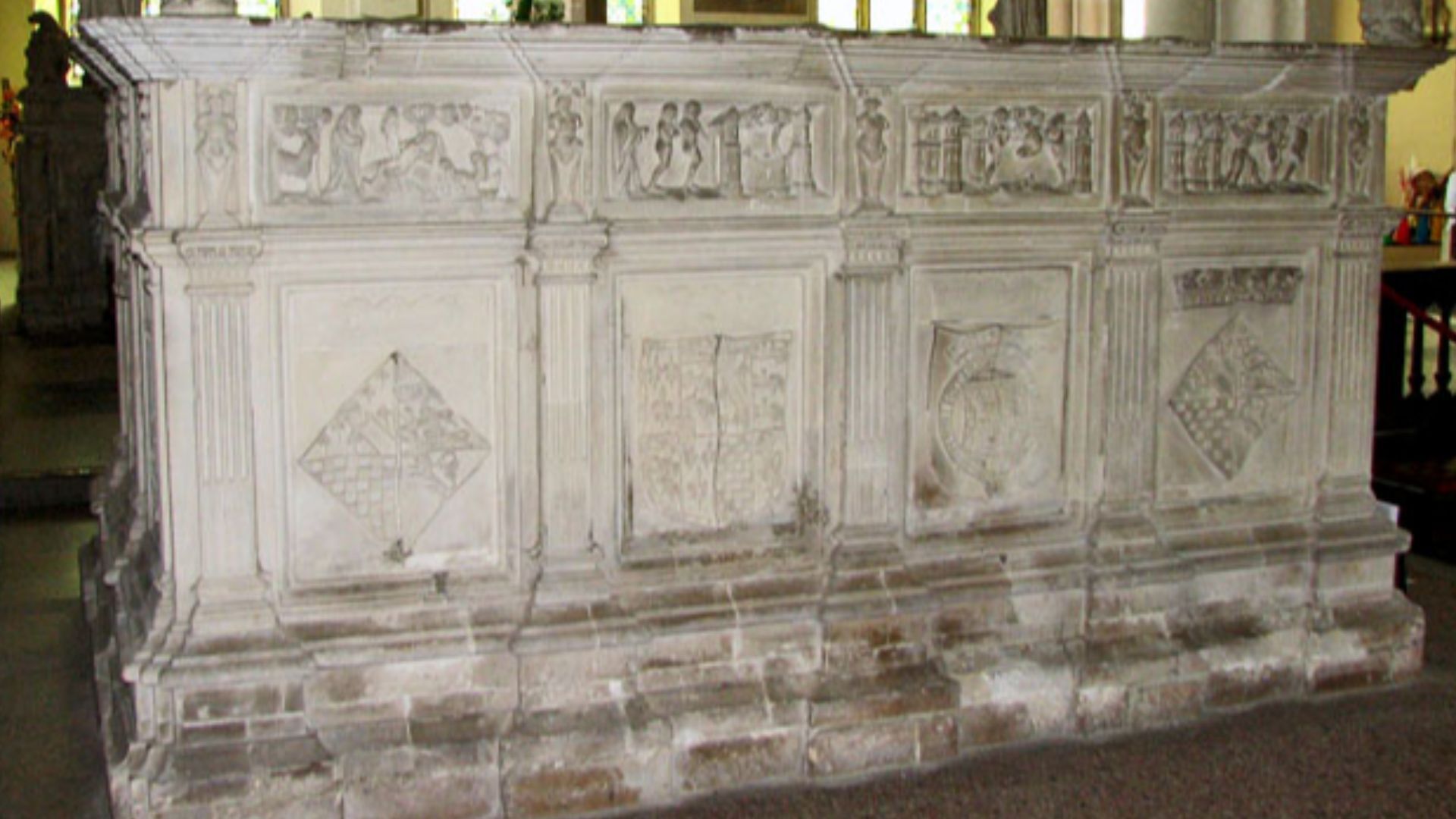 St Michael's church in Framlingham - Henry Fitzroy tomb