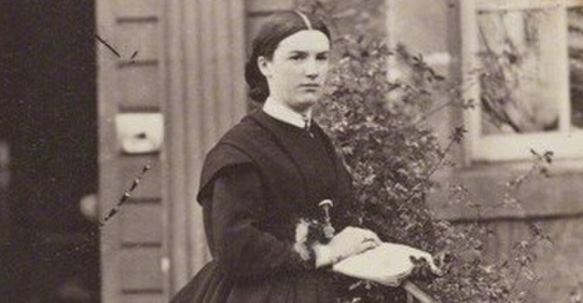 Old portrait of Harriet Mordaunt