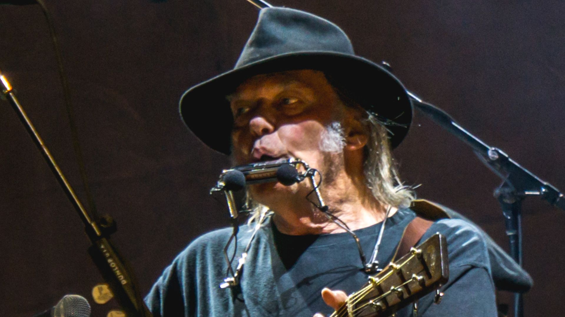 A performance by Neil Young on October 8, 2016

from the music festival Desert Trip, held at the Empire Polo Club