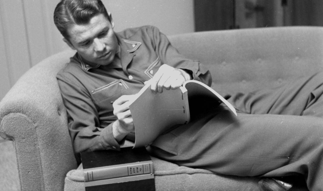 PERRIS,CALIFORNIA - CIRCA 1954: Audie Murphy poses in Perris,CA. 