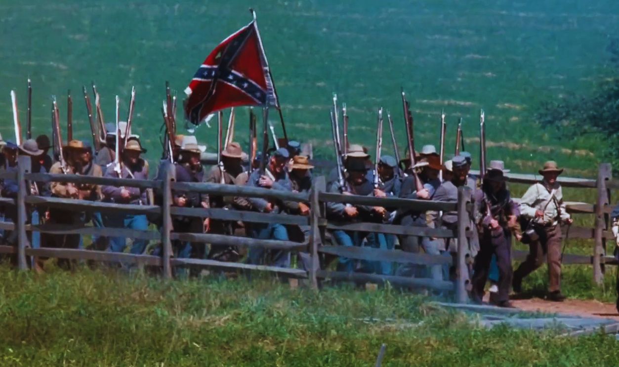 Screenshot from Gettysburg (1993) 