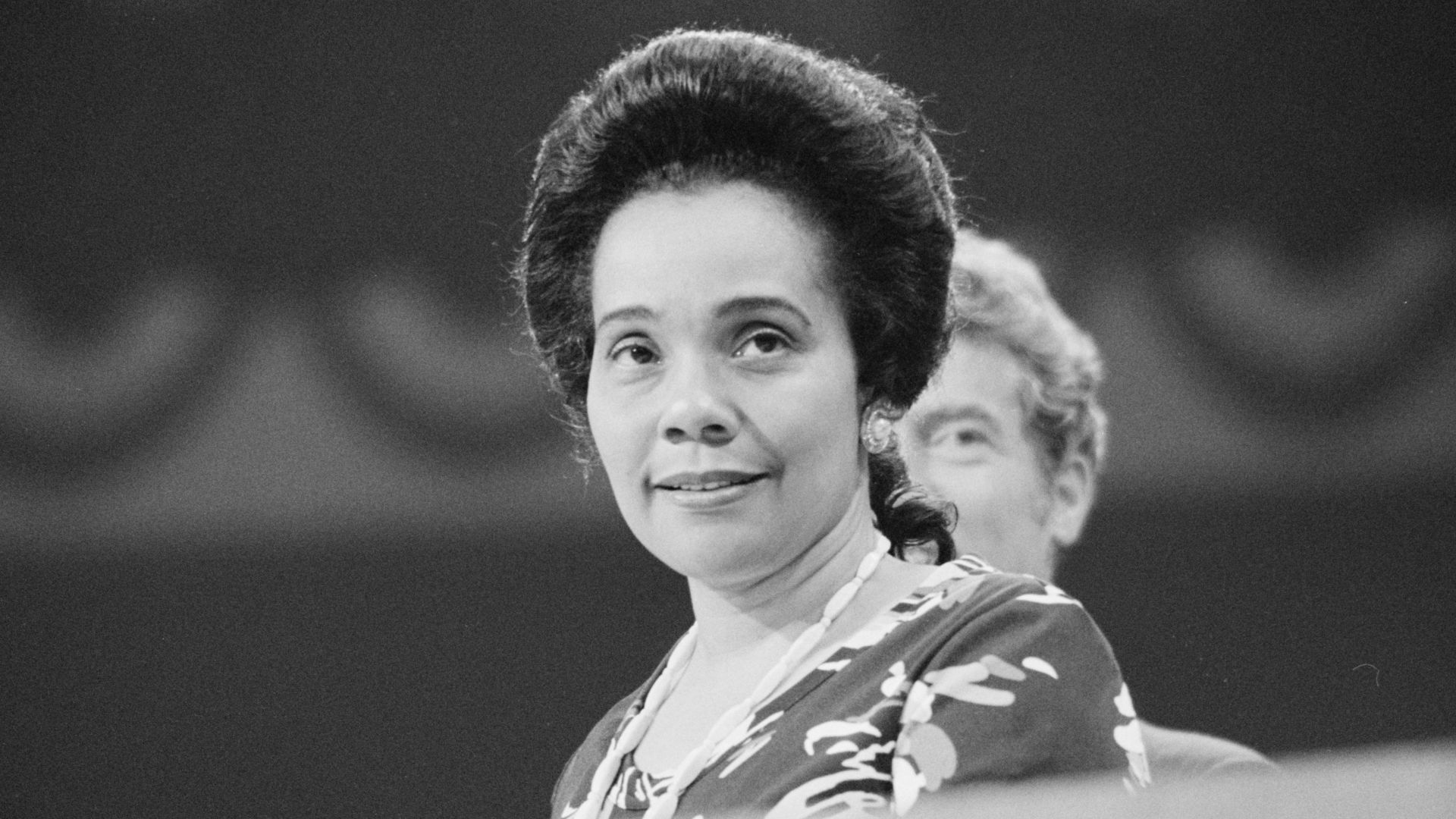 Coretta Scott King at the Democratic National Convention, New York City