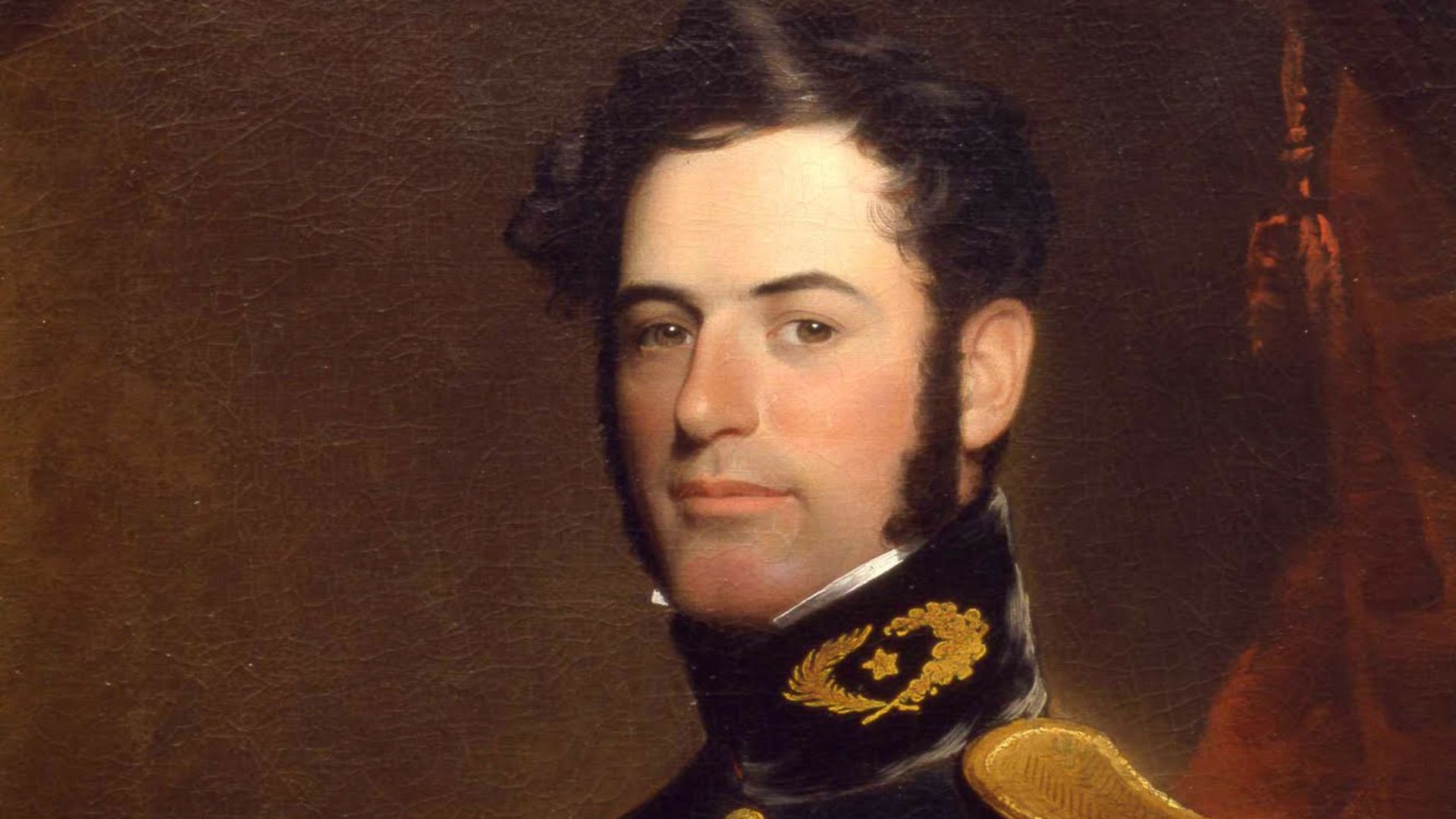 Robert E. Lee at age 31, then a young Lieutenant of Engineers, U. S. Army, 1838