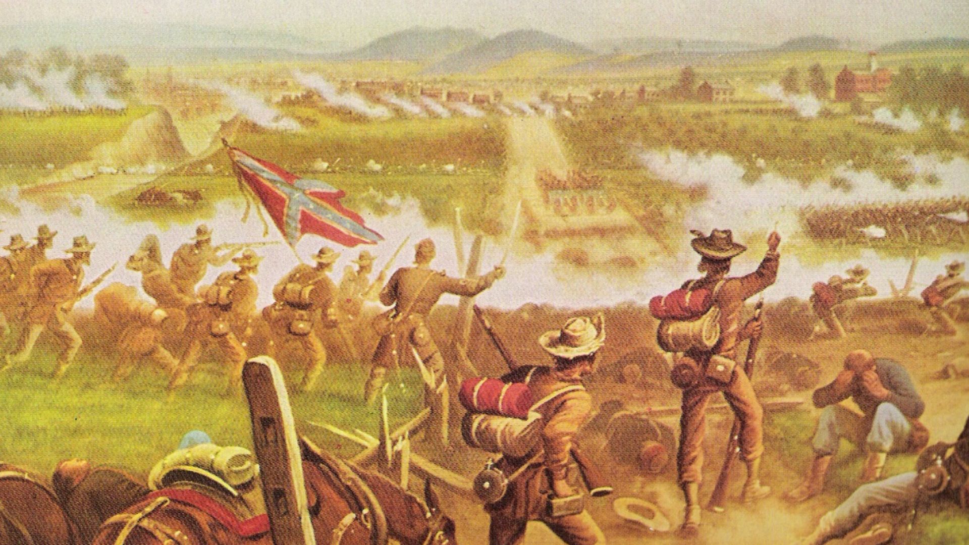 The first day at Gettysburg