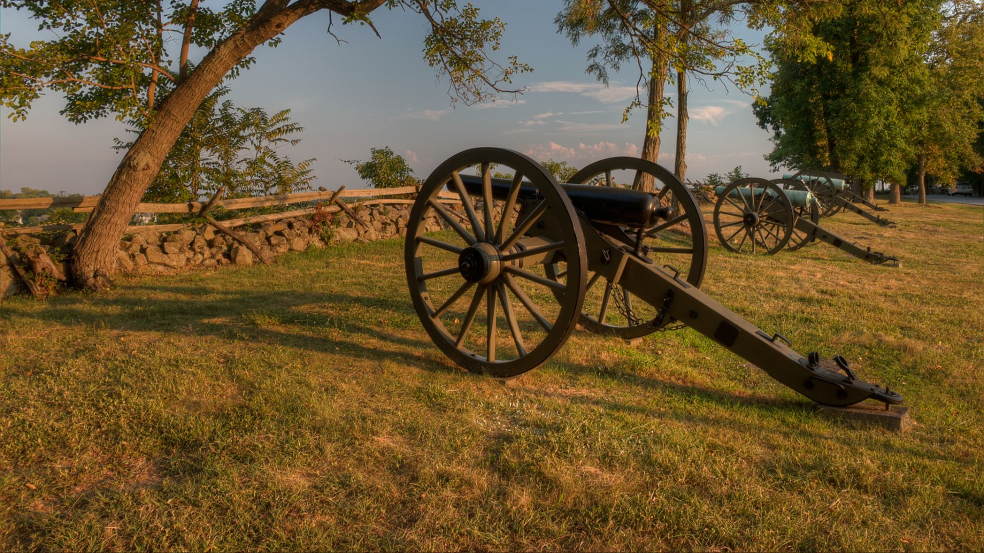 15-23-0291: artillery on seminary ridge