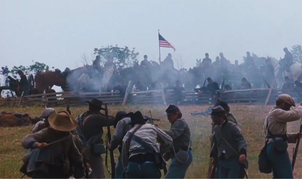 Screenshot from Gettysburg (1993)