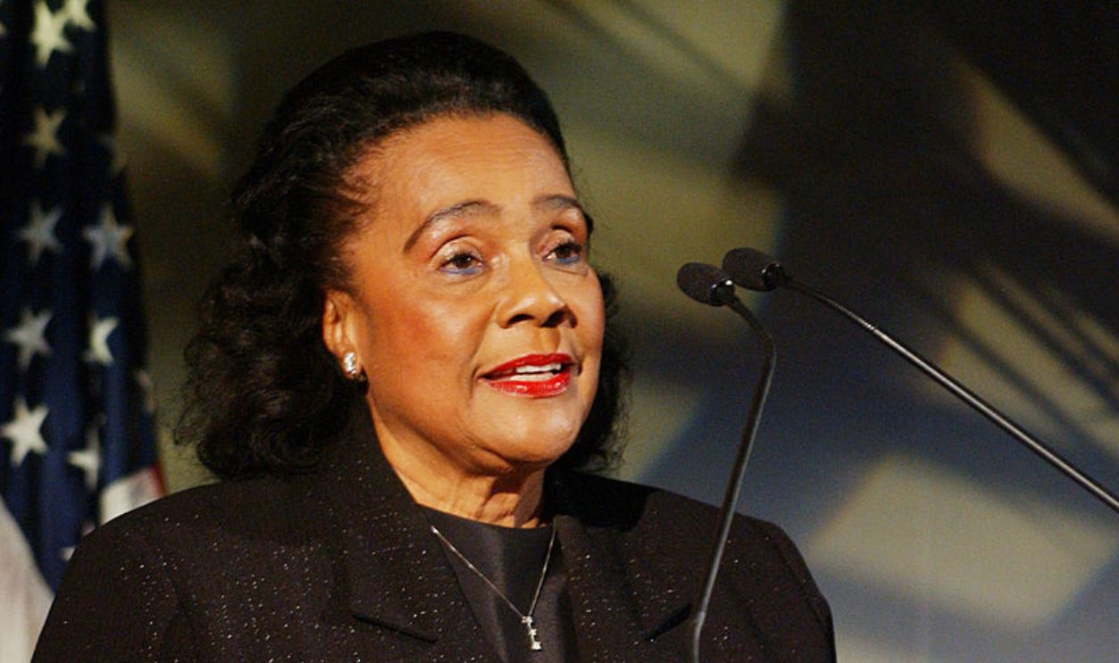 Coretta Scott King at the Georgia Tech Hotel & Conference Center in Atlanta, Georgia