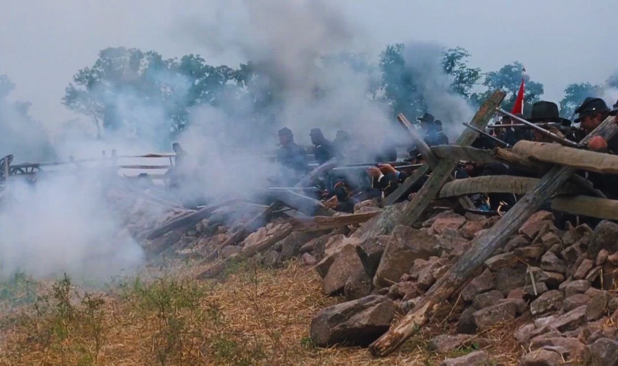 Screenshot from Gettysburg (1993) 
