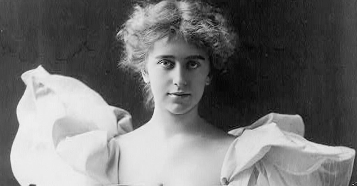 Black and white portrait of Natalie Clifford Barney
