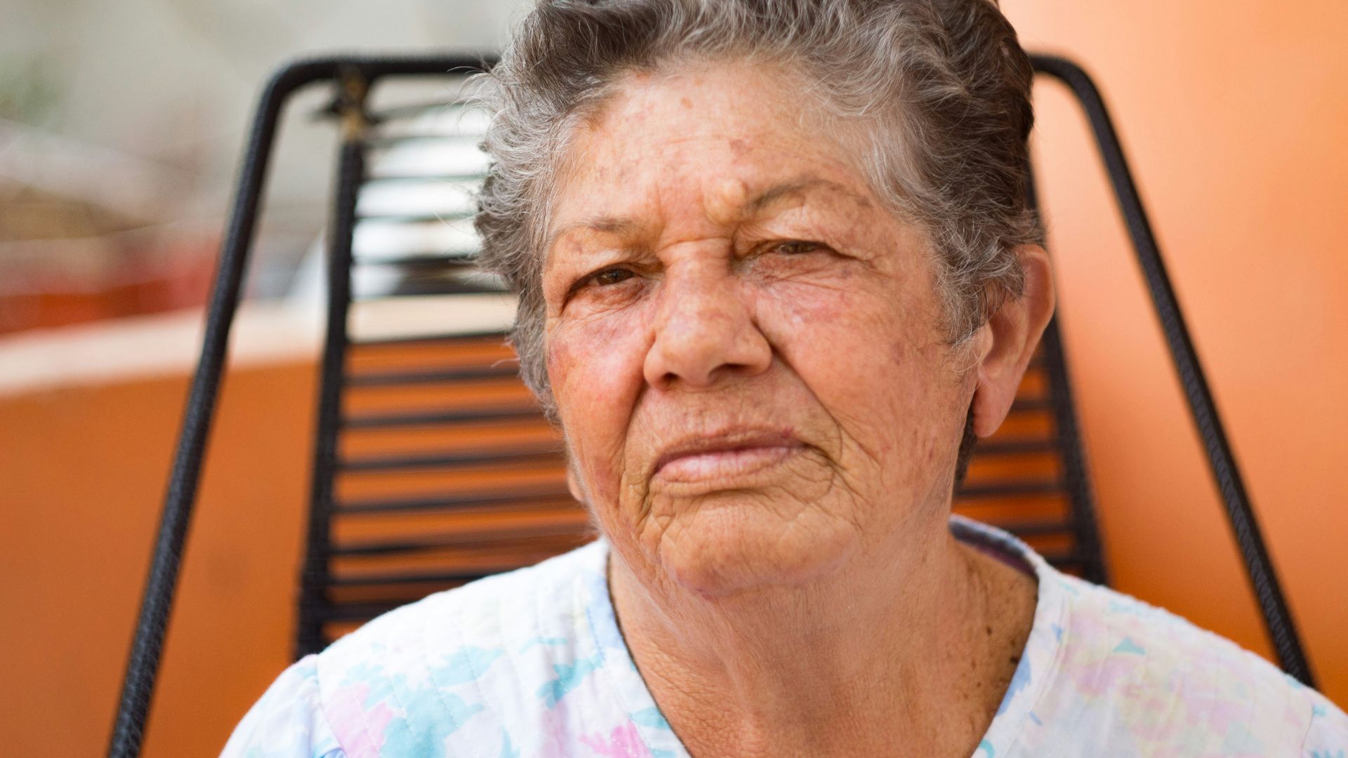 woman sitting on chair