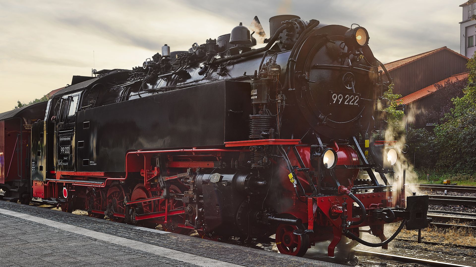 Lok_99_222_at Wernigerode, Germany