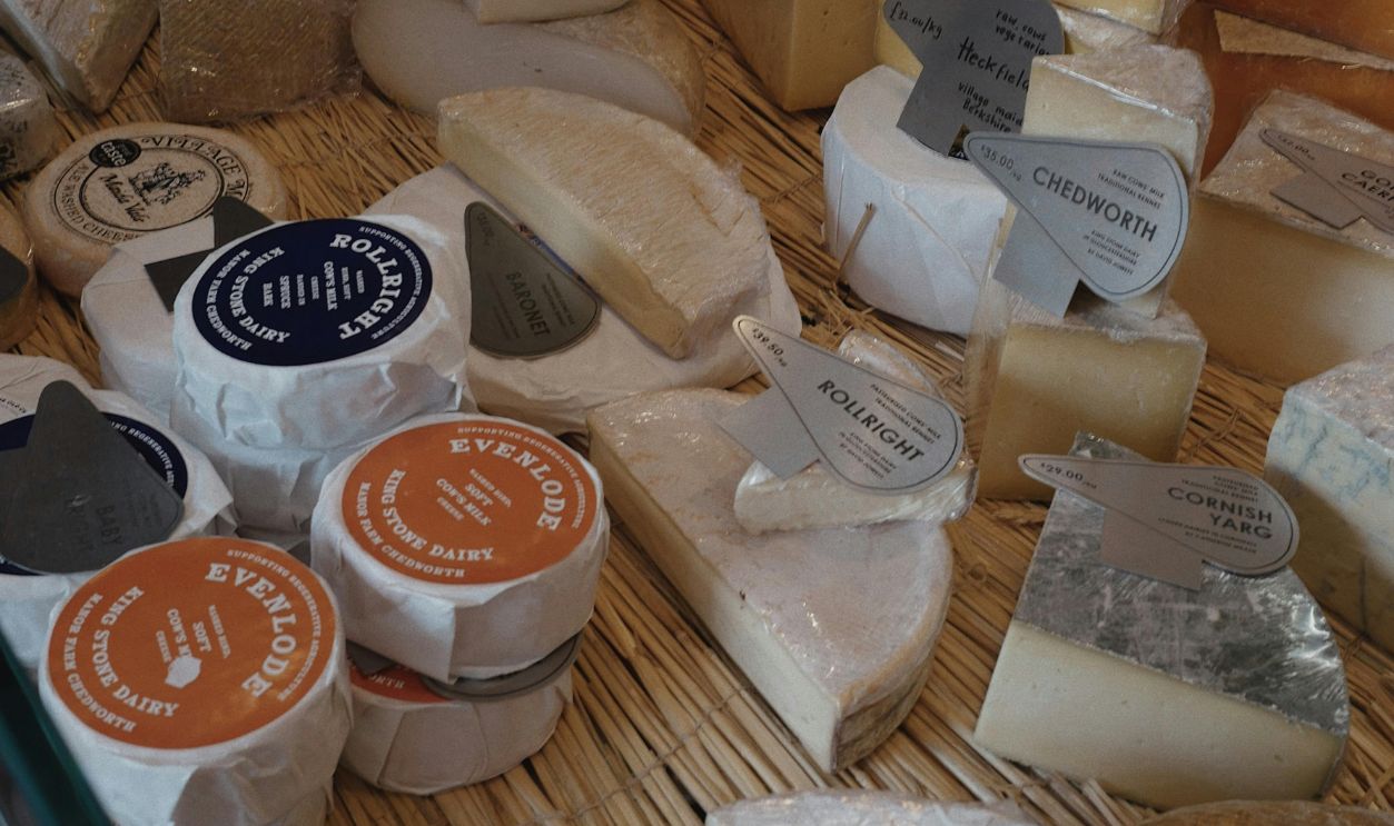 Rustic Cheese Display