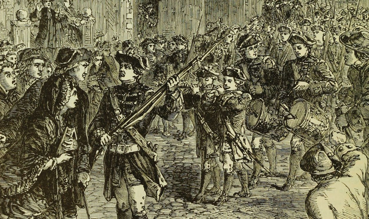 British troops boston