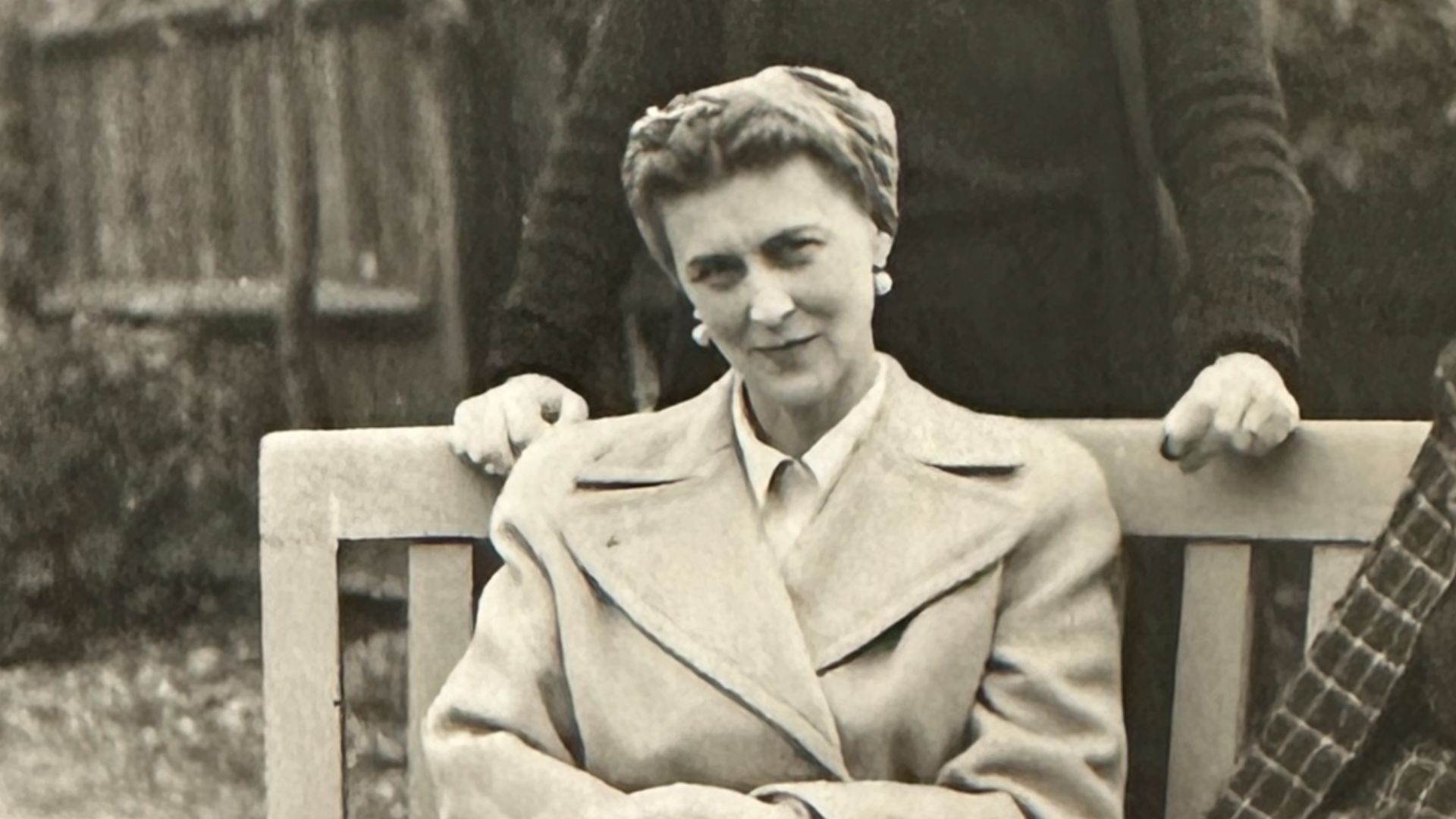 PJH with Princess Marina the Duchess of Kent 1944 just before D-Day at Coppins in Berkshire.