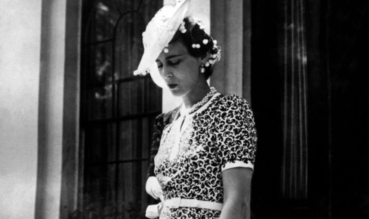 Princess Marina, Duchess of Kent leaving 3 Belgrave Square, London. circa 1 June 1939.