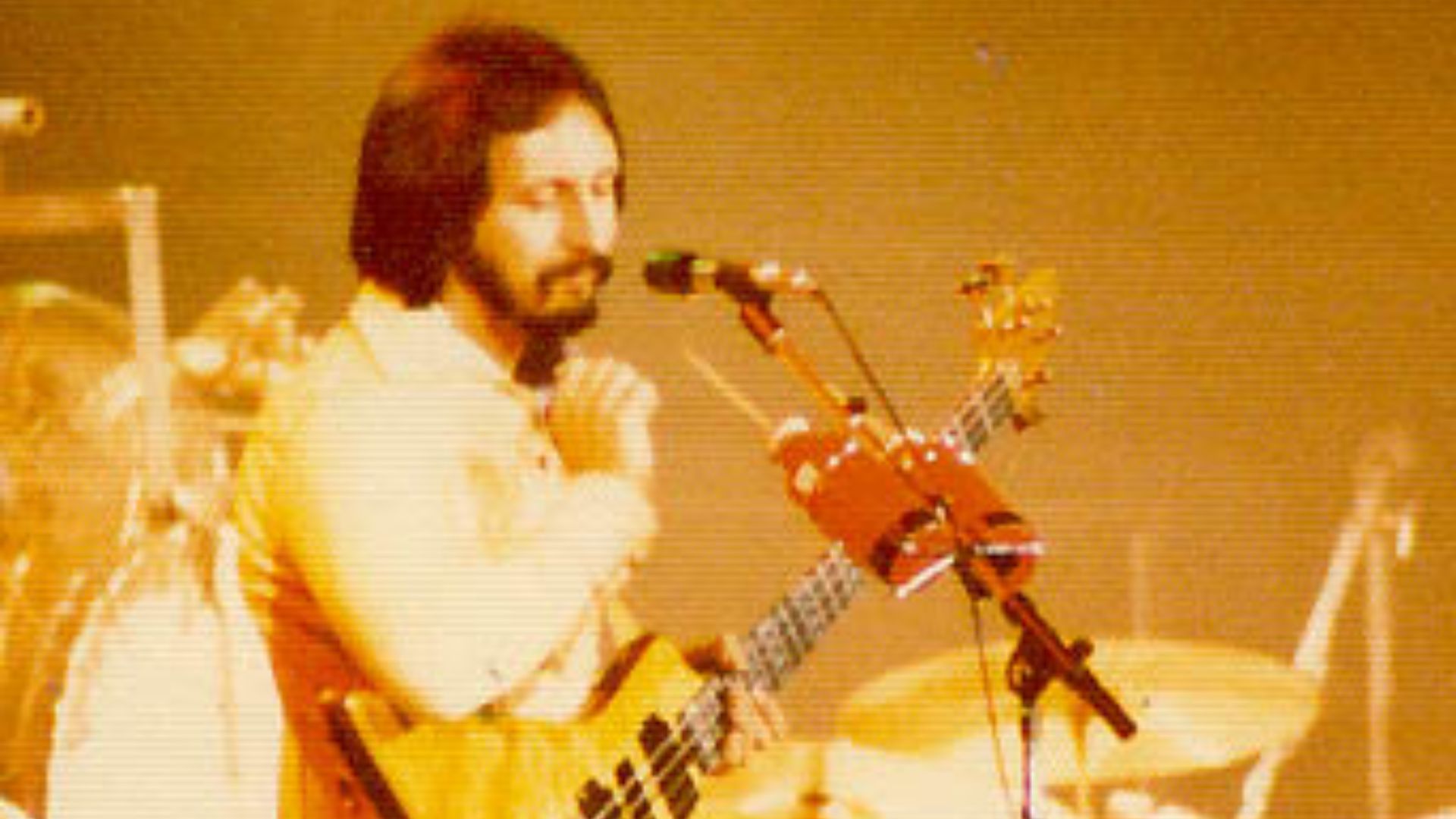 Some snaps taken years ago. John Entwistle, The Who, Toronto Maple Leaf Gardens, Oct 1976