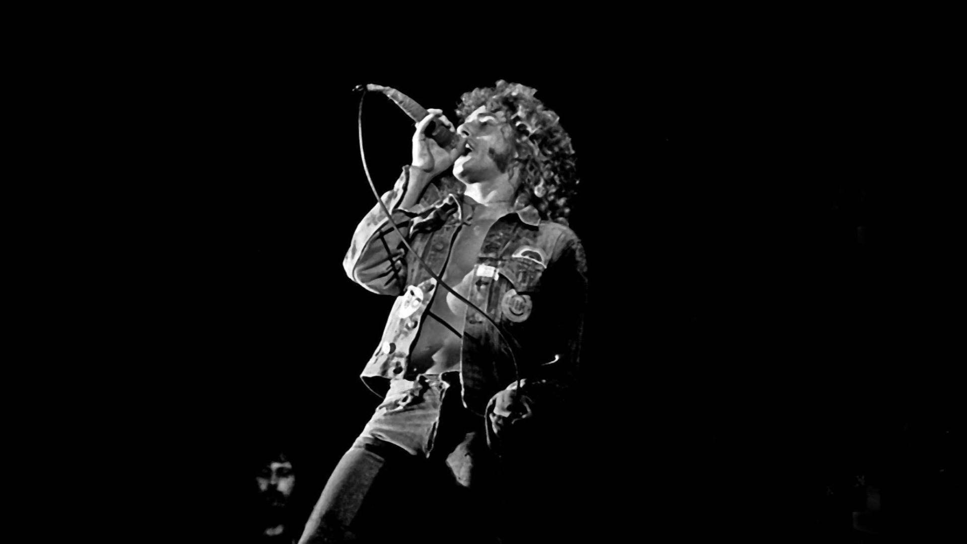 The Who, Ernst-Merck-Halle Hamburg, August 1972: Roger Daltrey