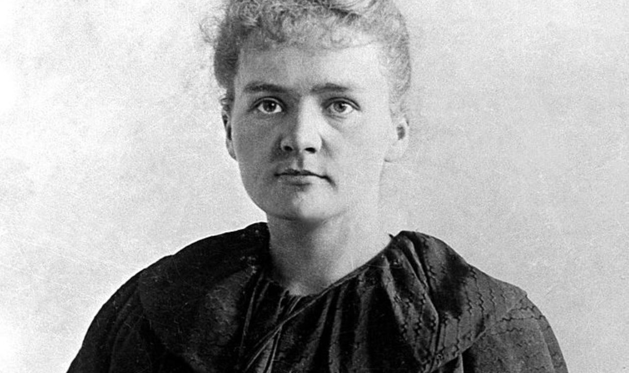 PARIS, FRANCE: Picture dated probably 1895 shows student Marie Sklodowska shortly before her wedding with Pierre Curie. She was born in Warsaw 07 November 1867 and received her early scientific training from her father. She became involved in the students's revolutionary activities. Marie Curie and her husband, the French physicist, Pierre Curie, were the discoverers of radium and won the Nobel prize for physics in 1903. Pierre Curie was born in Paris 15 May 1859 and his most important contributions to physics was the discovery that the magnetic properties of substances change at certain temperature, known as the 