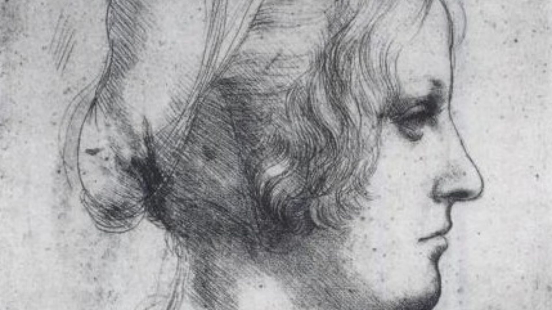 Drawing of Cecilia Gallerani (?) by Leonardo da Vinci