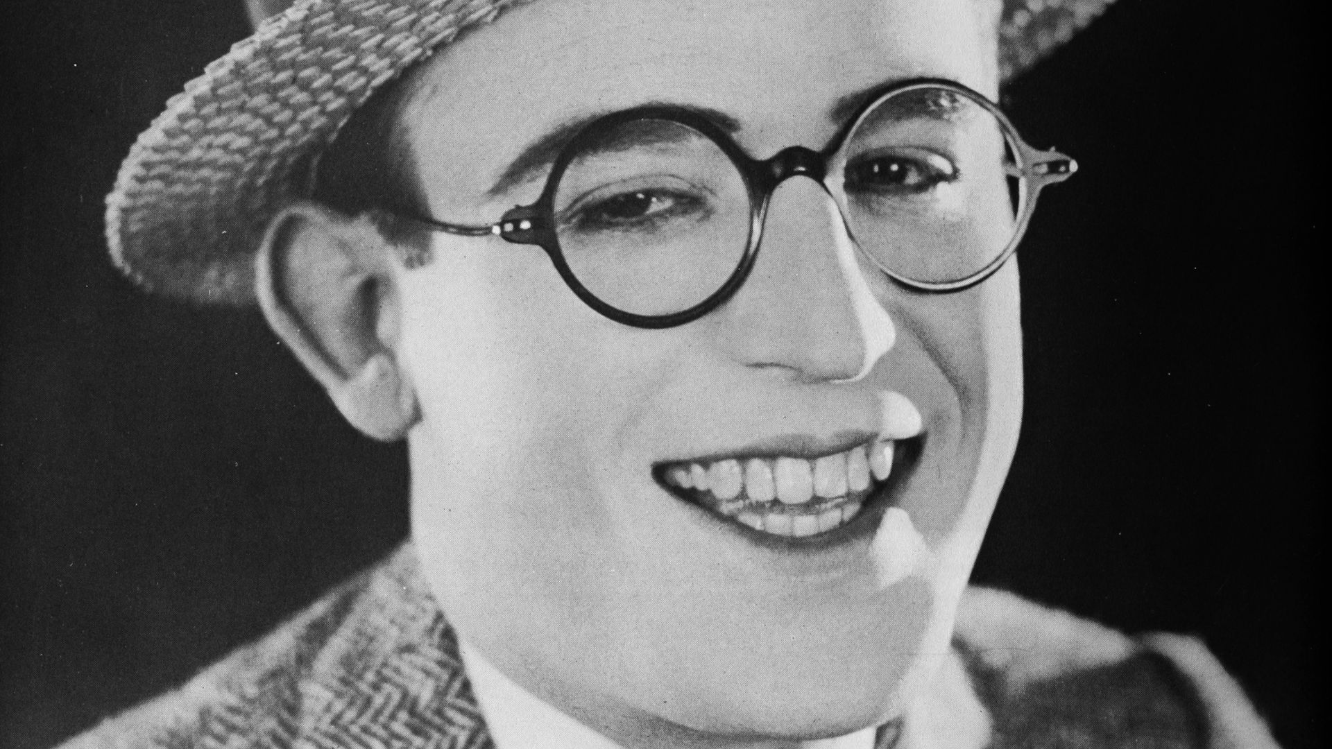 Portrait of Harold Lloyd, dated 1924