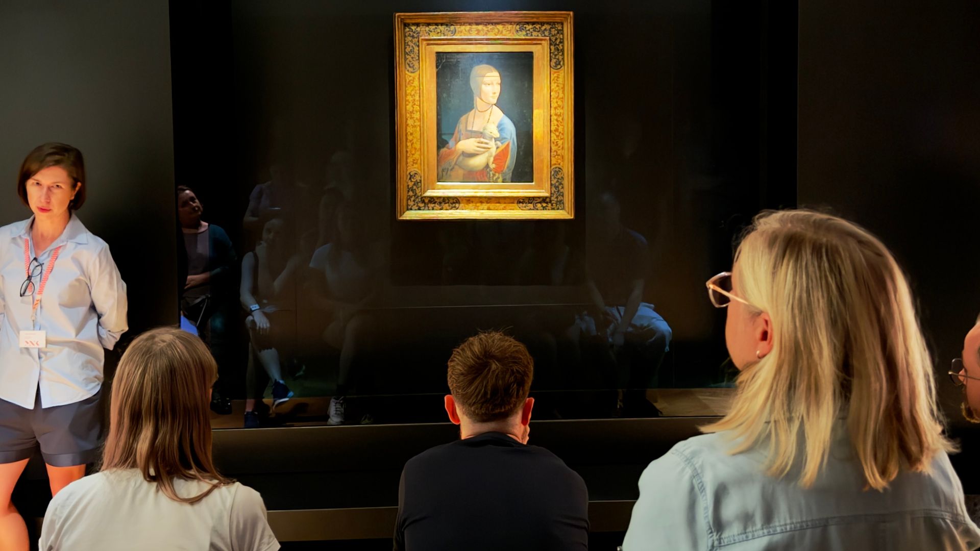Lady with an Ermine - Leonardo da Vinci, Czartoryski Museum, Kraków, 2024