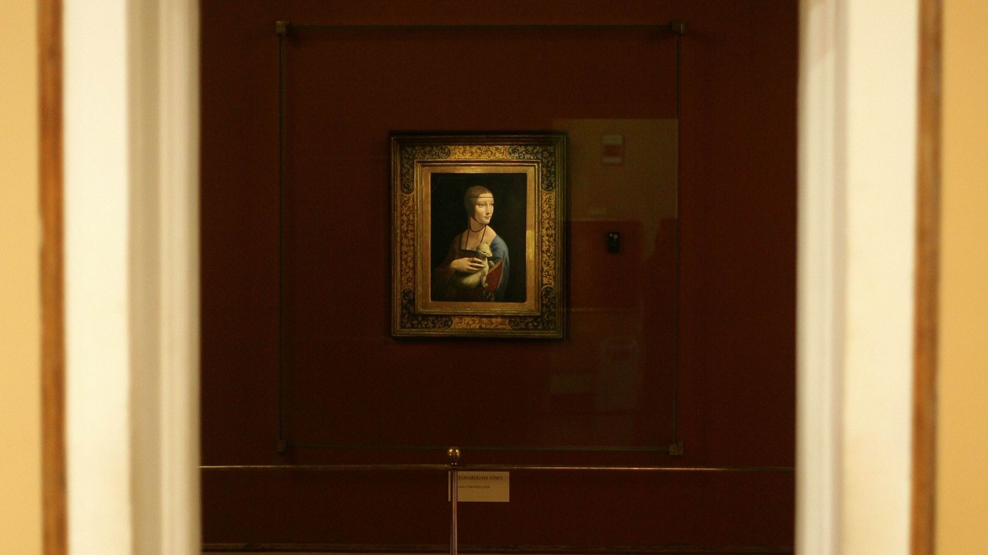 Dama z gronostajem - Leonarda da Vinci w Muzeum Czartoryskich