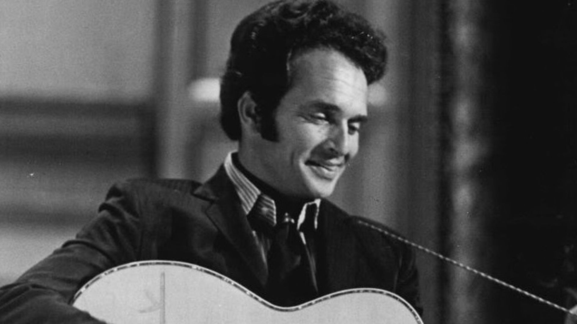 Merle Haggard, Country Music Association's performer of the year in 1971.