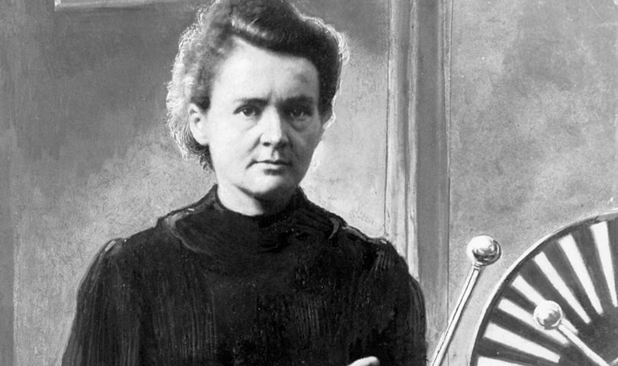 (Eingeschränkte Rechte für bestimmte redaktionelle Kunden in Deutschland. Limited rights for specific editorial clients in Germany.) Curie, Marie *07.11.1867-04.07.1934+(geb. Maria Sklodowska)Wissenschaftlerin, Physikerin, Chemikerin, Polen/Frankreich; Nobelpreistraegerin- im Labor bei einem physikalischenExperiment- undatiert 