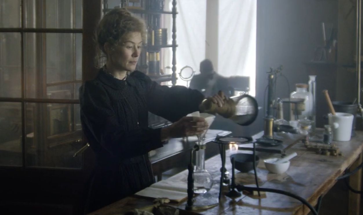 Screenshot from Radioactive (2019) 