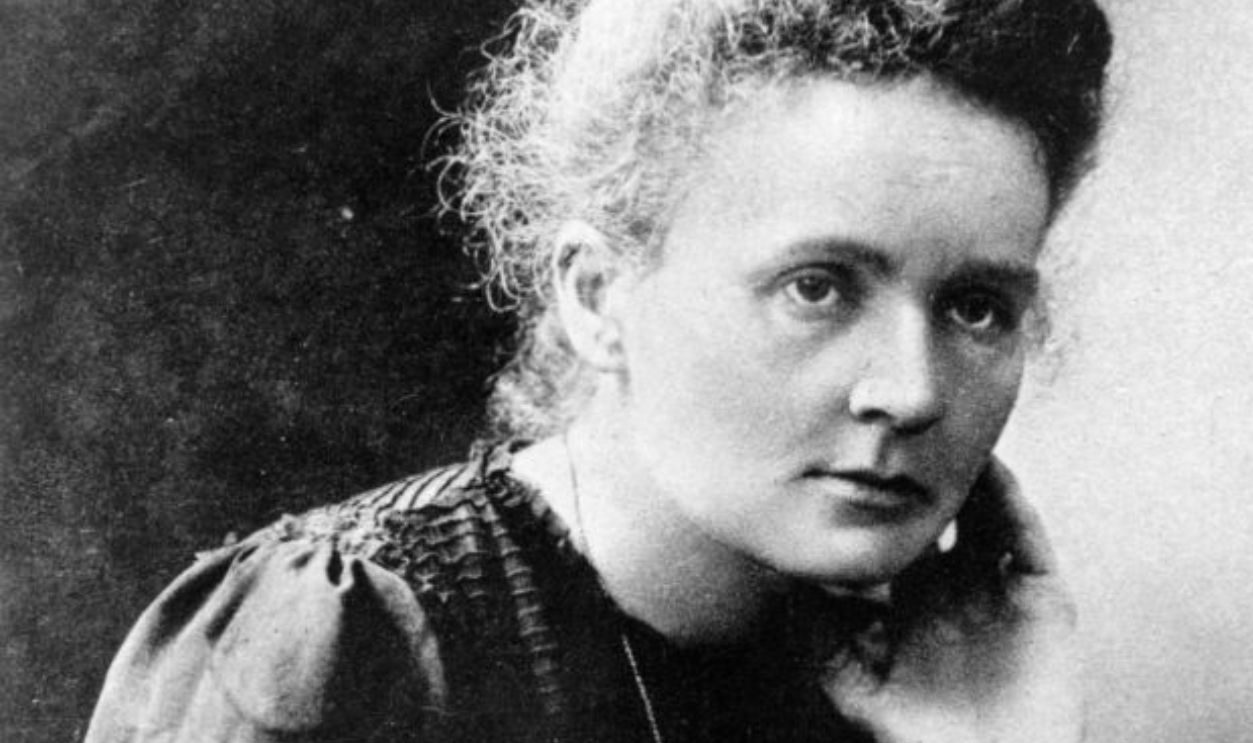 Marie Curie (1867 - 1934) the Polish scientist and Nobel prizewinner.