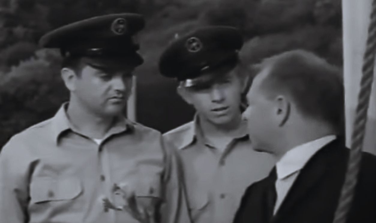 Screenshot from Platinum High School (1960)