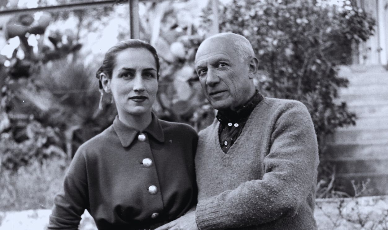 Gettyimages - 55755796, Pablo Picasso and Francoise Gillot, by 1952. LIP-1