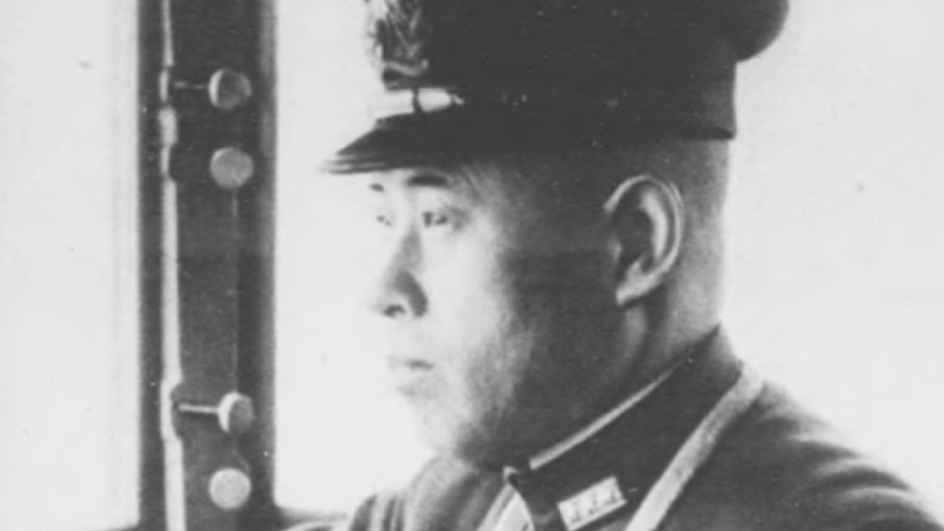 Admiral Isoroku Yamamoto inside his flagship Nagato. This photograph was taken by the Ministry of the Navy, and published on the 17 Dec. 1941 issue of the Japanese pictorial magazine
