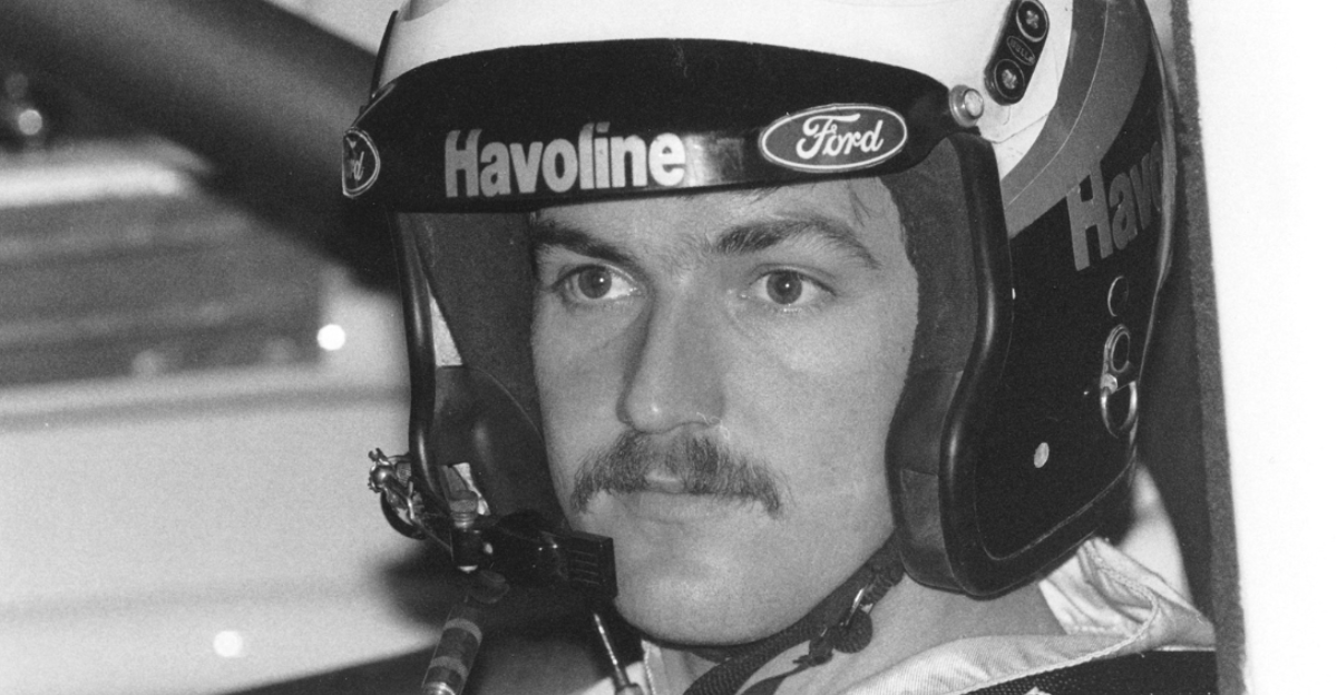 Davey Allison, hot off his first career victory at Talladega