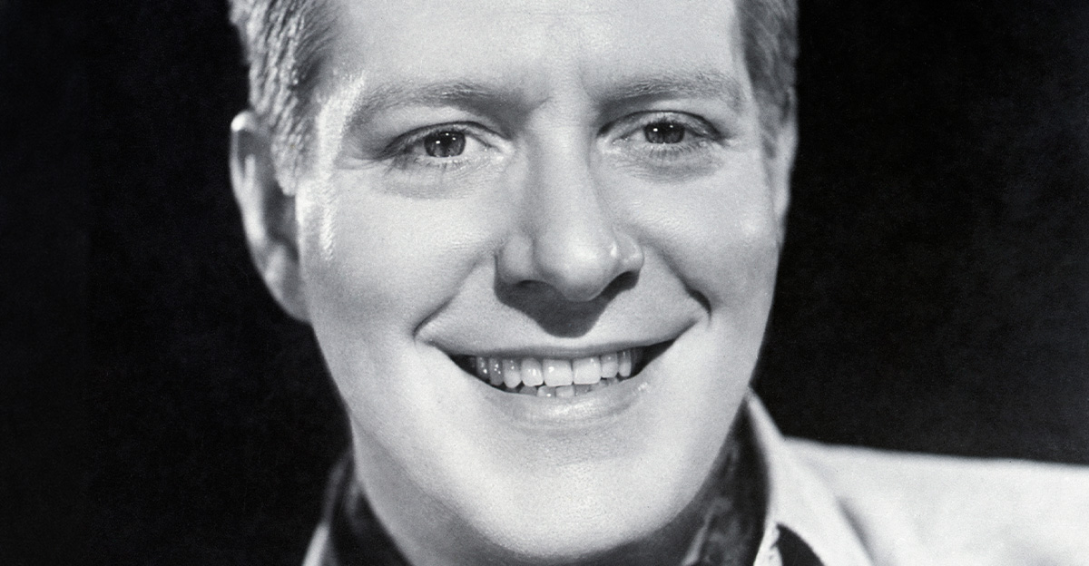 Portrait of singer Nelson Eddy.