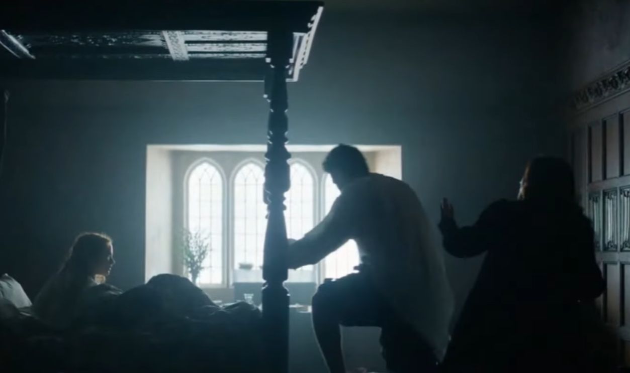 Screenshot from Becoming Elizabeth (2022)