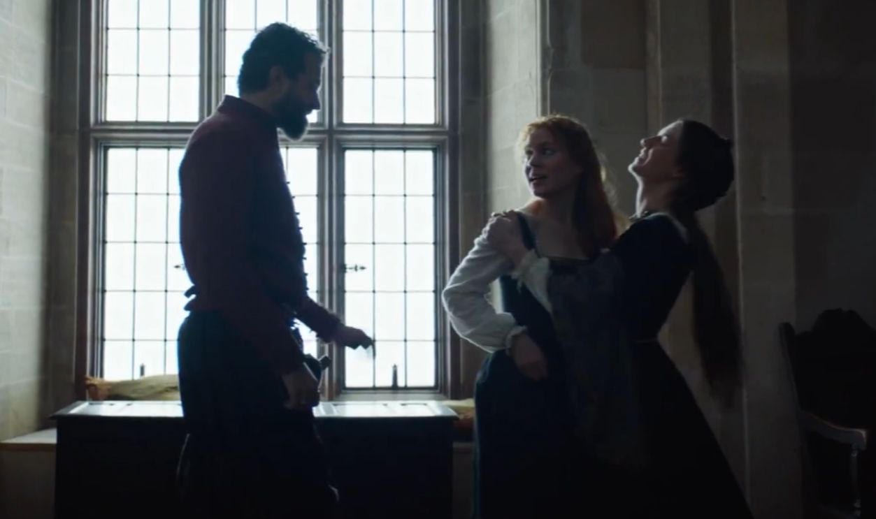 Screenshot from Becoming Elizabeth (2022)