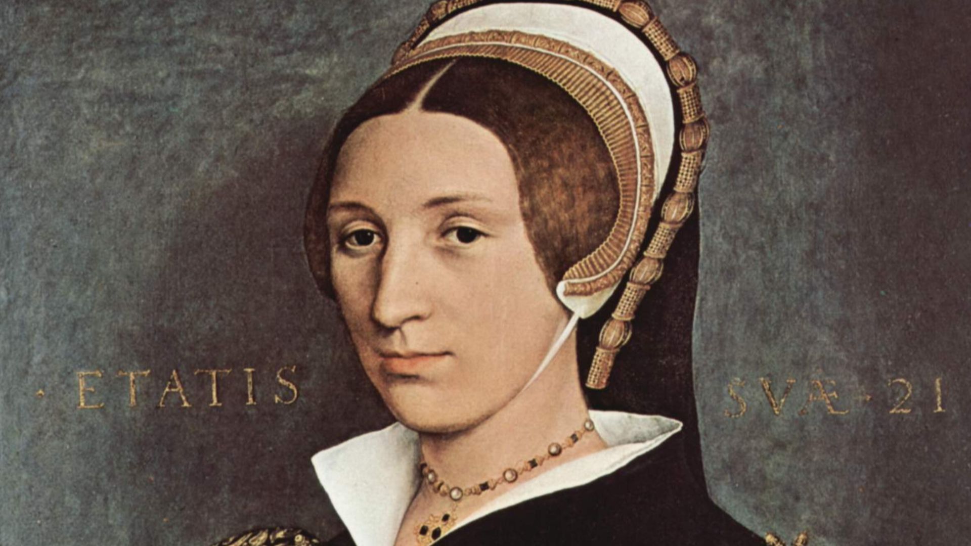 Portrait of a lady, probably of the Cromwell family, perhaps Elizabeth Seymour (c.1518–1568), sister of Jane, third consort of Henry VIII and wife of Gregory Cromwell, 1st Baron Cromwell.