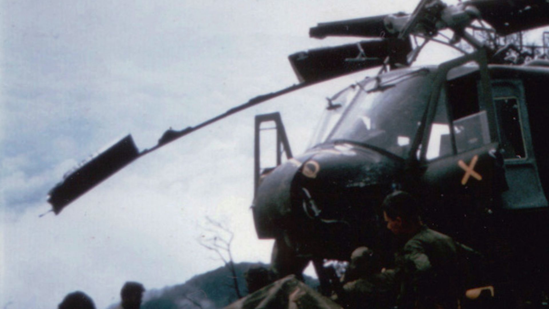 Second crashed helicopter on Signal Hill that killed one man and severely wounded two others.