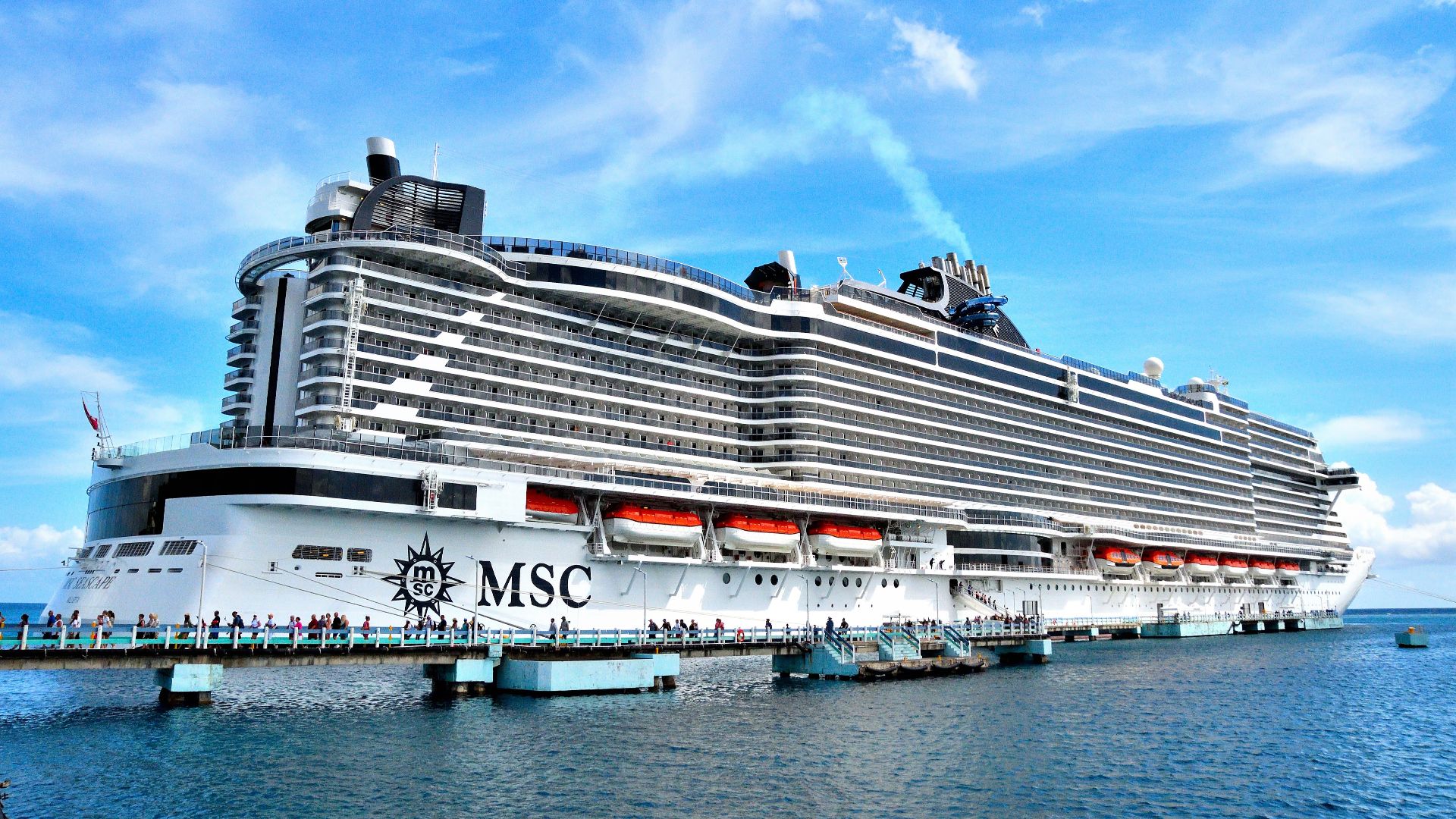 MSC Seascape is a Seaside EVO-class cruise ship built for MSC Cruises at the Fincantieri shipyard in Monfalcone, Italy.