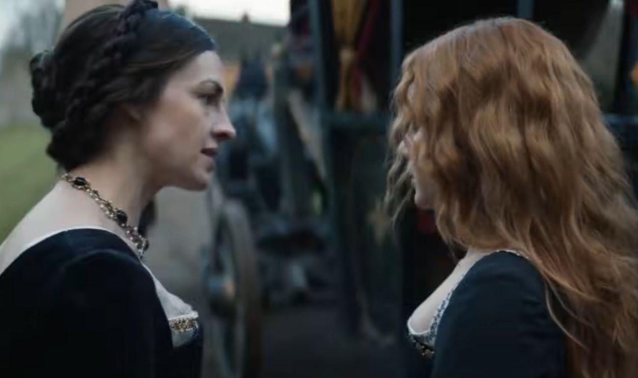 Screenshot from Becoming Elizabeth (2022)