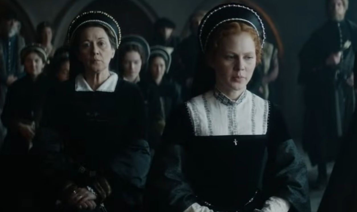 Screenshot from Becoming Elizabeth (2022)