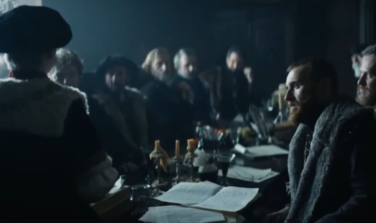 Screenshot from Becoming Elizabeth (2022)