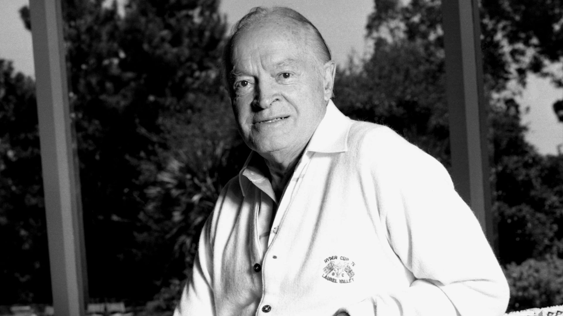 Bob Hope at home in California (correct orientation).